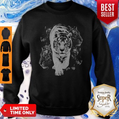 Pretty Tiger White Sweatshirt