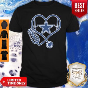 Nice Heartbeat Nurse Love Dallas Cowboy Shirt