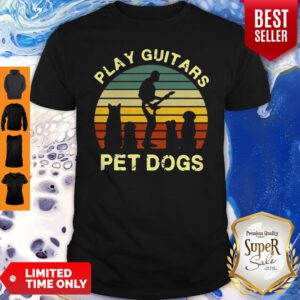 Nice Play Guitars Pet Dogs Vintage ShirtNice Play Guitars Pet Dogs Vintage Shirt