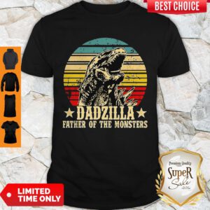 Nice Gorilla Dadzilla Father Of The Monsters ShirtNice Gorilla Dadzilla Father Of The Monsters Shirt