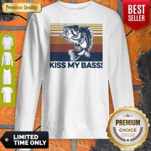 Premium Kiss My Bass Vintage Sweatshirt