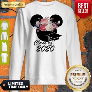 Premium Mickey Flower Class Of 2020 Sweatshirt