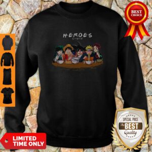 Heroes Izuku Midoriya Luffy Songoku Naruto Tanjiro Sweatshirt