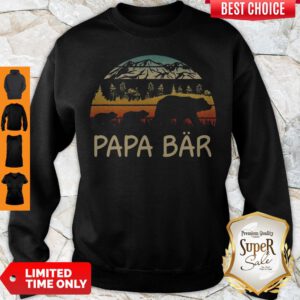 Nice Camping Papa Bar Vintage Sweatshirt