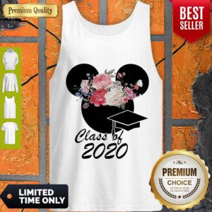 Premium Mickey Flower Class Of 2020 Tank Top