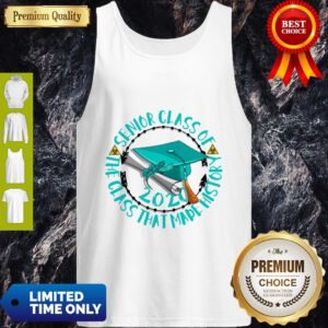 Senior Class Of 2020 The Class That Made His Story Blue Circle Tank Top