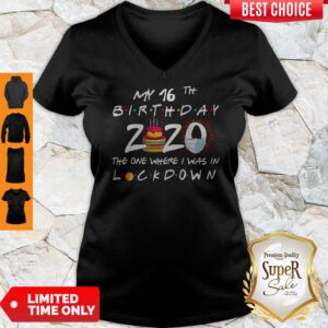 My 16th Birthday 2020 The One Where I Was In Lockdown V-neck