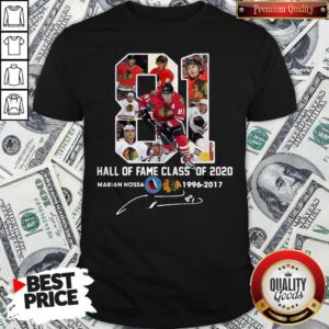 81 Hall Of Fame Class Of 2020 Marian Hossa Washington Redskins 1996 2017 Signature Shirt