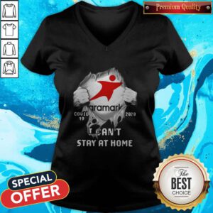 Aramark Inside Me COVID-19 2020 I Can’t Stay At Home V-neck