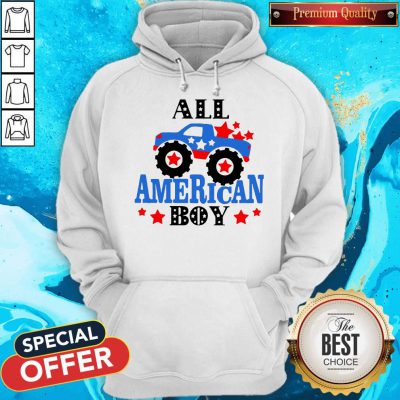 Awesome All American Boy Independence Day Hoodie