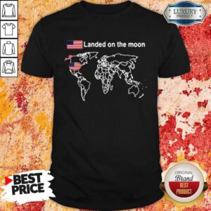 Awesome America Landed On The Moon Shirt