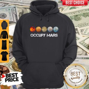 Awesome Five Occupy Mars Nasa SpaceX Hoodie