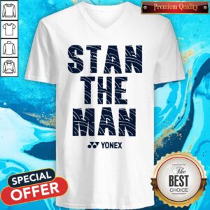 Awesome Stan The Man Yonex V-neck