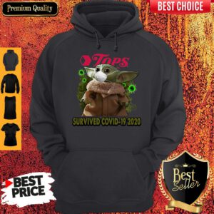 Baby Yoda Tops Free Markets Survived COVID-19 2020 Hoodie