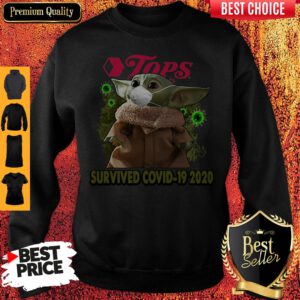 Baby Yoda Tops Free Markets Survived COVID-19 2020 Sweatshirt