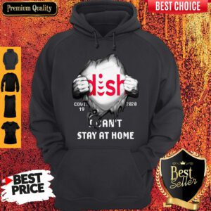 Blood Inside Me Dish COVID-19 2020 I Can’t Stay At Home Hoodie