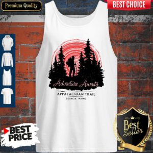 Cute Adventure Awaits Appalachian Trail Camping Tank Top