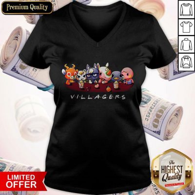 Cute Animal Crossing Villagers V-neck