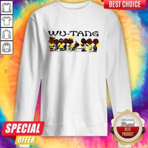 Cute Black Charlie Brown Wu Tang Clan Sweatshirt