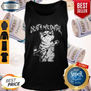 Cute Death Meowtal Death Metal Tank Top