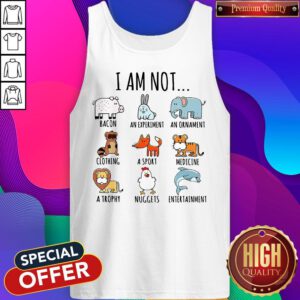 Cute I Am Not Bacon An Experiment An Ornament Tank Top