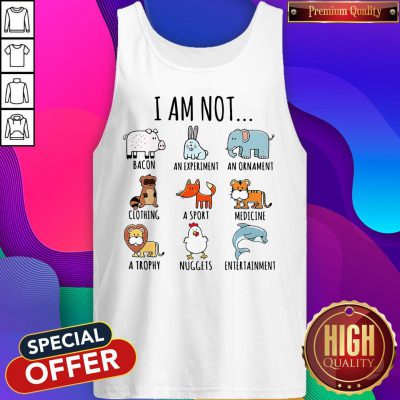 Cute I Am Not Bacon An Experiment An Ornament Tank Top