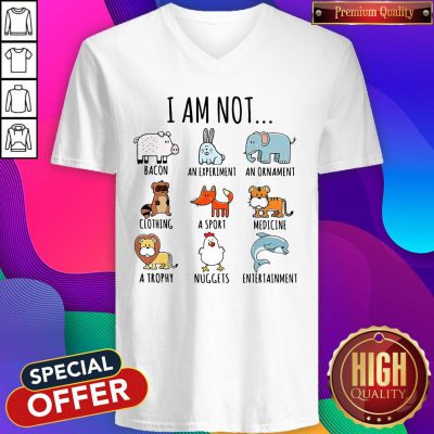 Cute I Am Not Bacon An Experiment An Ornament V-neck