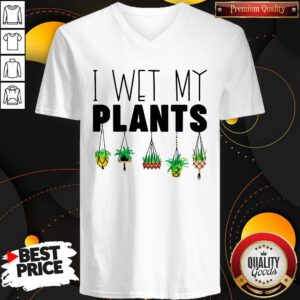 Cute I Wet My Plans V-neck