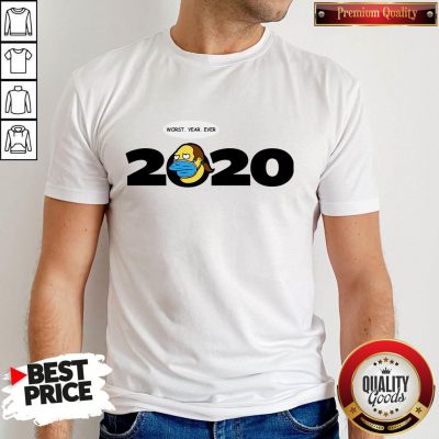 Cute Jeff Albertson Face Mask Worst Year Ever 2020 Shirt