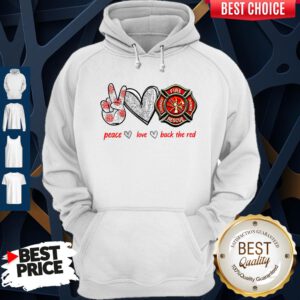 Cute Peace Love Back The Red Hoodie