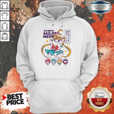Cute Sailor Meow Sailor Moon Anime Hoodie