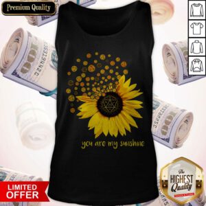 Dungeons Dragons Sunflower You Are My Sunshine Tank Top