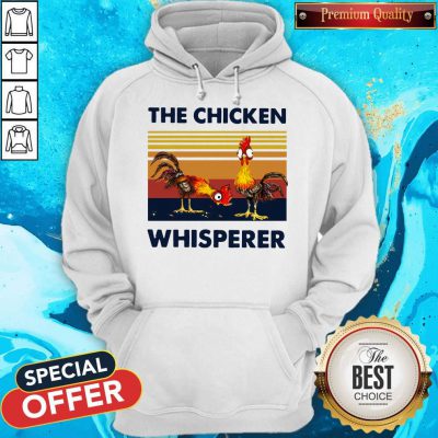 Funny Chicken The Chicken Whisperer Vintage Hoodie