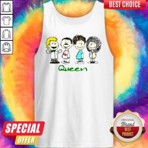 Funny Queen Members Chibi Tank Top