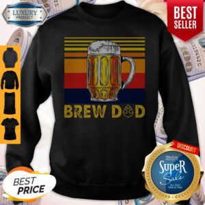 Good Beer Brew Dad Vintage Best Black Sweatshirt