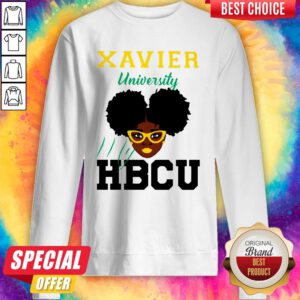 Good Black Girl Xavier University My HBCU Sweatshirt