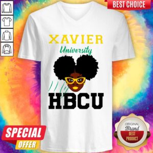 Good Black Girl Xavier University My HBCU V-neck