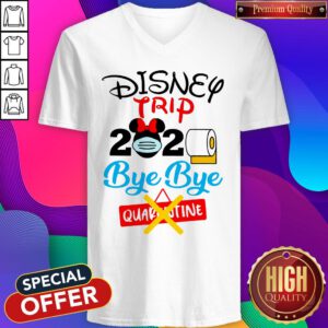 Good Disney Trip 2020 Bye Bye Quarantine V-neck