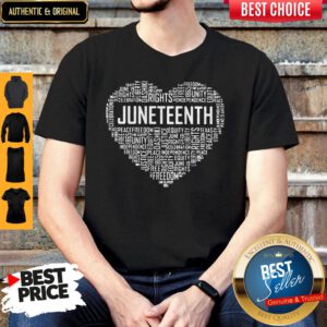 Good Love Rights Juneteenth Heart Shirt
