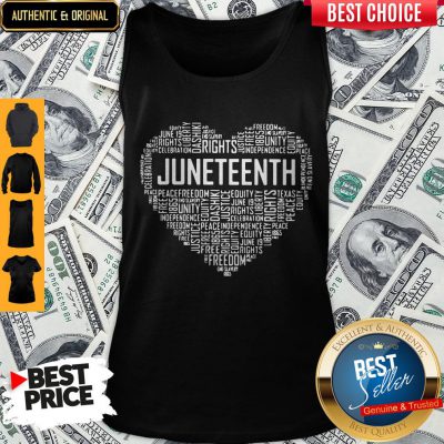 Good Love Rights Juneteenth Heart Tank Top