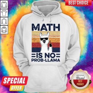 Good Math Is No Prob-Llama Vintage Hoodie