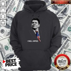 Good Ronald Reamell I Smell Hippies Hoodie