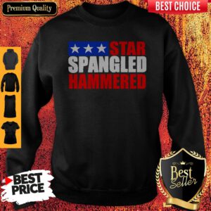 Good Star Spangled Hammered Sweatshirt