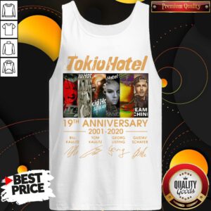 Good Tokio Hotel 19th Anniversary 2001 2020 Signatures Tank Top