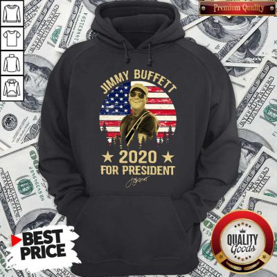 Jimmy Buffett 2020 For President American Flag Vintage Hoodie