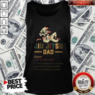 Jiu Jitsu Dad Encouraging His Child To Guillotine Choke Another Tank Top