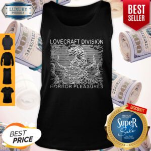 Nice Lovecraft Division Horror Pleasures Tank Top