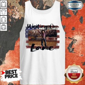 Nice Luke Perry Waiting On Lane American Flag Tank Top