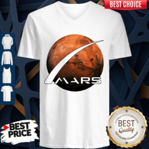 Nice Occupy Mars Nasa SpaceX V-neck