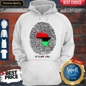 Nice Pan-African Flag It’s My DNA Hoodie